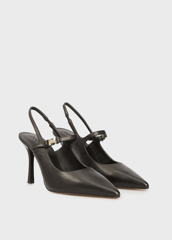 PRPY Туфлі слінгбекі чорний з натуральна шкіра, китай — літо (334684253)