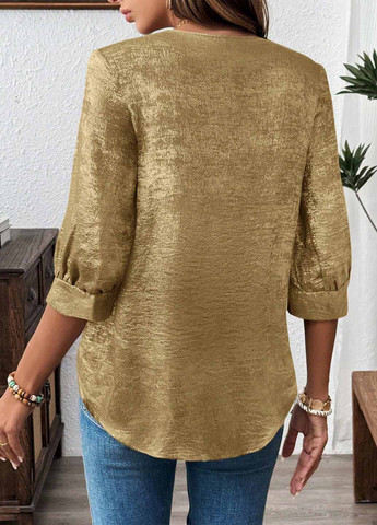 Золотая блуза SHEIN