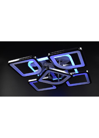Люстра потолочная LED с пультом A2281/4+1S-RGB-ch Хром 11х40х40 см. Sunnysky (253527924)
