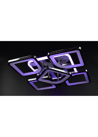 Люстра потолочная LED с пультом A2281/4+1S-RGB-ch Хром 11х40х40 см. Sunnysky (253527924)