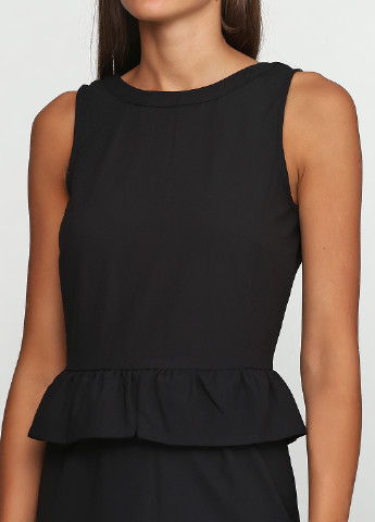 Черное кэжуал платье MINT&BERRY однотонное