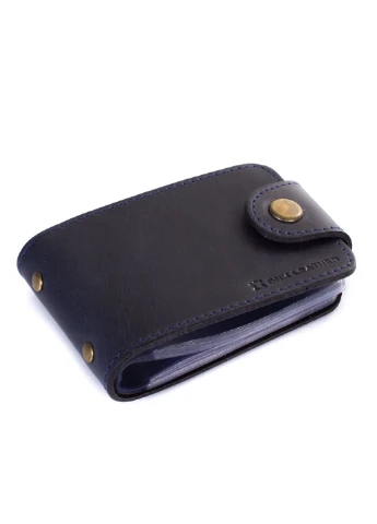 Мужская кожаная визитница 10х7х1,5 см DNK Leather (212709442)