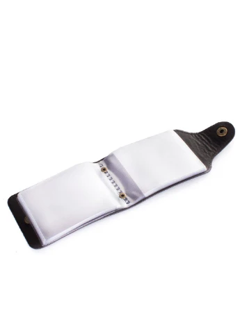 Мужская кожаная визитница 10х7х1,5 см DNK Leather (212709442)