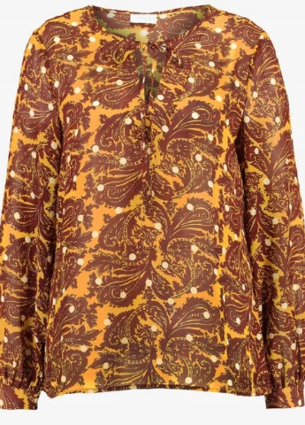 Комбинированная летняя блуза Vila