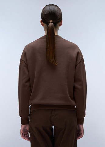 Кофейный свитшот Napapijri логотип без декора (330272857)