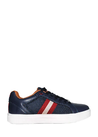 Кольорові кеди st7060-8 navy-red Stilli