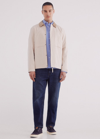 Бежева демісезонна куртка Springfield