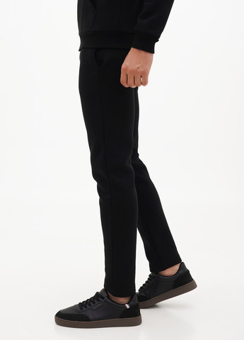 Черные спортивные зимние прямые брюки BEKI