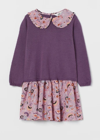 Фіолетова сукня демісезон,фіолетовий, H&M (254733226)
