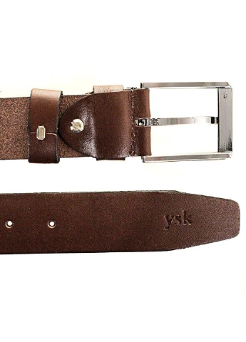 Мужской кожаный ремень 115х3,7 см YSK (252413202)