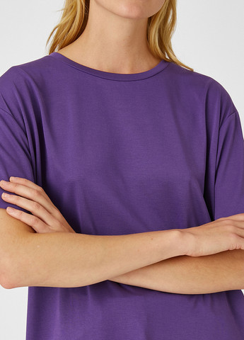Фіолетова літня футболка KOTON