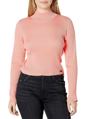 Розовый демисезонный свитер Calvin Klein