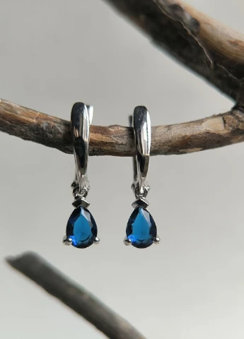 Сережки Silver Flame (369649127)
