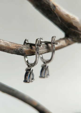 Сережки Silver Flame (369649127)