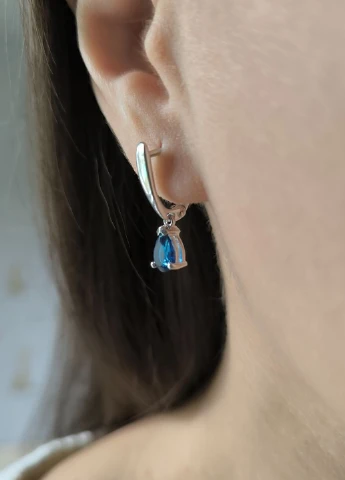 Сережки Silver Flame (369649127)