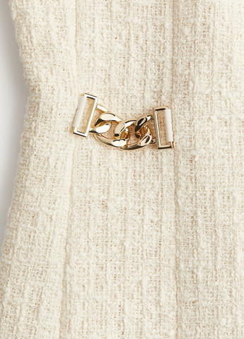 Кремова кежуал сукня а-силует H&M однотонна