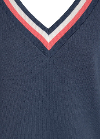 Синий свитшот Bench однотонный без декора (250584896)