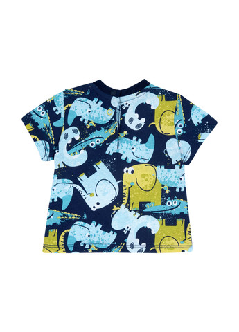 Темно-синяя летняя футболка Chicco