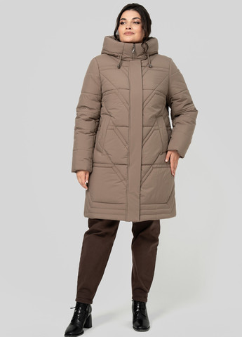 Кавова зимня куртка A'll Posa