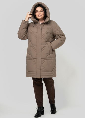 Кавова зимня куртка A'll Posa