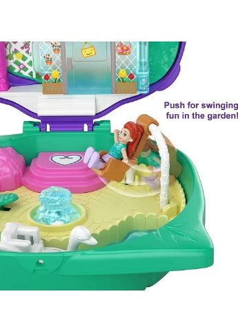 Игровой набор Полли Покет Polly Pocket Pocket World Lil' Ladybug Garden Карманный Мир Сад божьей коровки (GKJ48) Mattel (255665136)