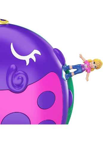 Игровой набор Полли Покет Polly Pocket Pocket World Lil' Ladybug Garden Карманный Мир Сад божьей коровки (GKJ48) Mattel (255665136)