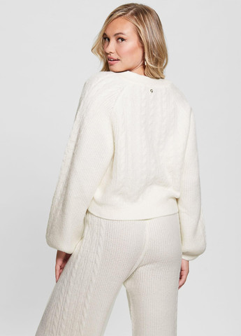 Молочный демисезонный кардиган Guess