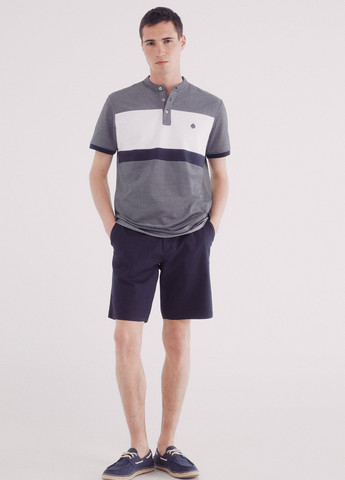 Цветная футболка-поло для мужчин Springfield в полоску