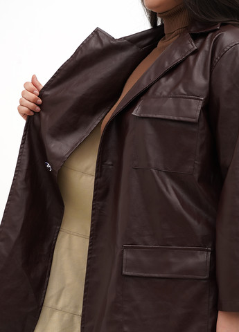 Кавова демісезонна куртка куртка-піджак Boohoo