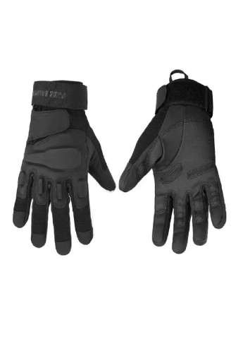 Військові рукавички тактичні спорт полювання із закритими пальцями (473145-Prob) М Чорні Unbranded (253941766)