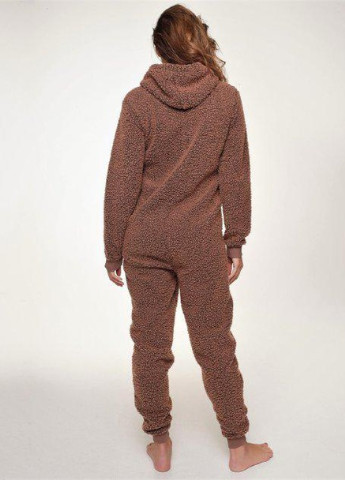 Женская пижама Комбинезон Linga Dore тёмно-коричневый