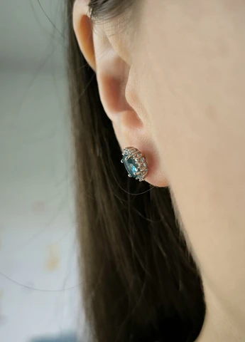 Сережки Silver Flame (354214724)