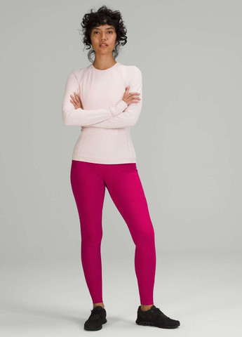 Малиновые демисезонные леггинсы Lululemon Athletica