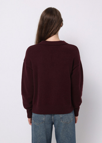 Темно-бордовий демісезонний светр Colin's