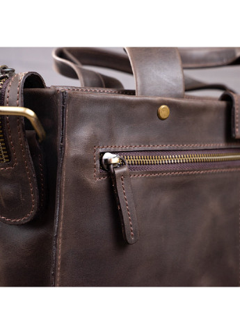 Мужская кожаная сумка 35х27х7,5 см Shvigel (252129070)