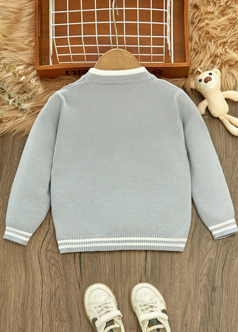 Світло-сірий демісезонний джемпер джемпер SHEIN