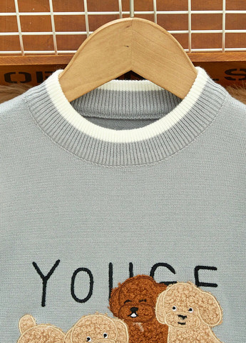 Світло-сірий демісезонний джемпер джемпер SHEIN