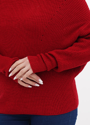 Красный демисезонный свитер Motivi