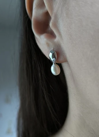 Серьги Silver Flame (350941488)