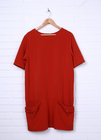 Помаранчево-червона кежуал плаття, сукня Prenatal