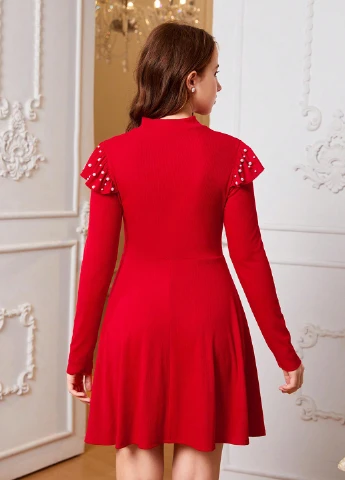 Червона сукня SHEIN (346395961)