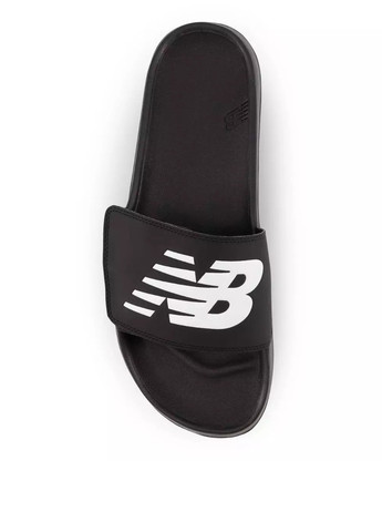 Черные пляжные, кэжуал шлепанцы New Balance