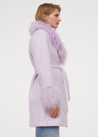 Светло-фиолетовое демисезонное Пальто H&M