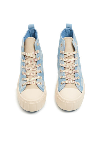Світло-синій кеди Cropp