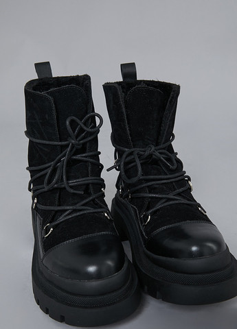 Зимние ботинки PrettyLittleThing со шнуровкой из искусственной замши, из искусственной кожи