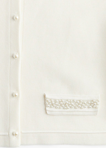 Молочный демисезонный кардиган H&M