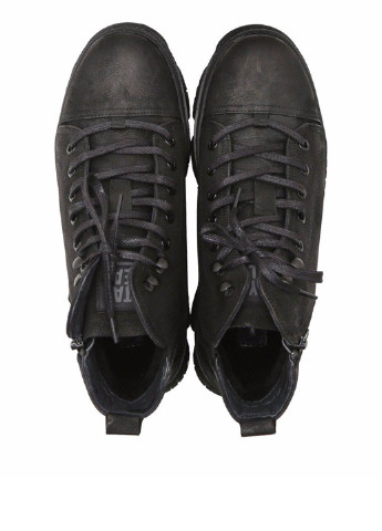 Черные зимние ботинки Prego
