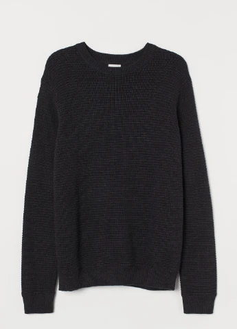 Темно-сірий демісезонний джемпер H&M
