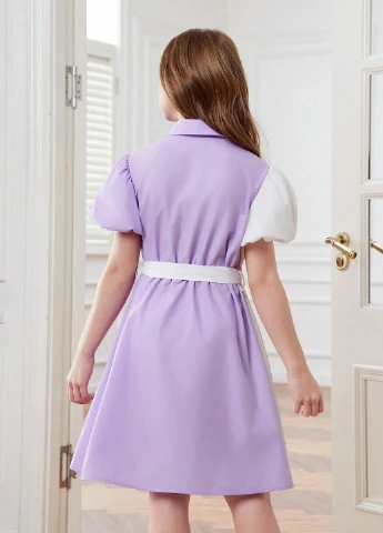 Комбинированное платье SHEIN (342405477)
