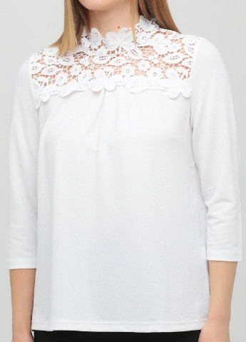 Молочная демисезонная блуза Alessa W